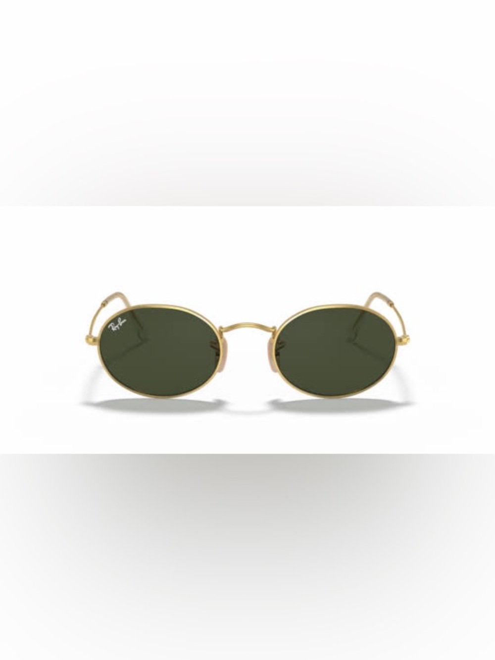 Ray-Ban RB3547 Arista Gold frame G-15 Green lenses